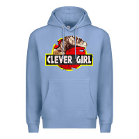 Colony Blue clever girl Premium Hoodie - linhVisuals