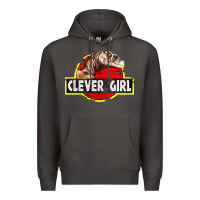 Smoke clever girl Premium Hoodie - linhVisuals