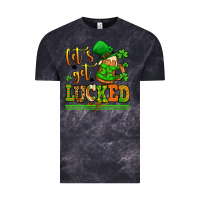 Cloud Black lets get lucked up st patricks Vintage Tee - LillyAllenDesigns