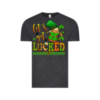 Vintage Black lets get lucked up st patricks Vintage Tee - LillyAllenDesigns