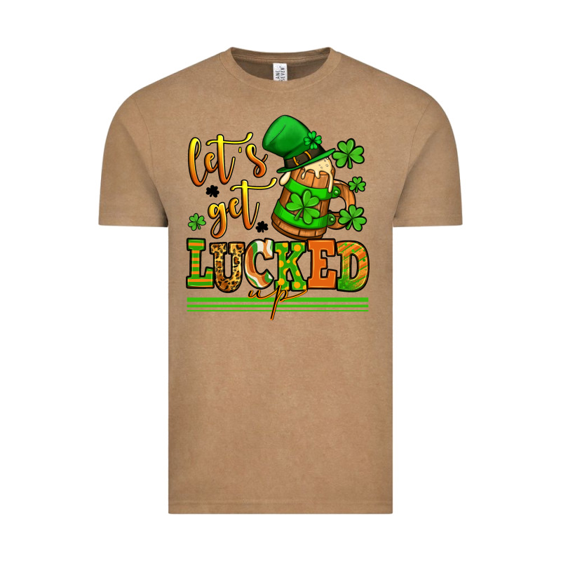 Lets Get Lucked Up St Patricks Vintage Tee by LillyAllenDesigns | Teevron