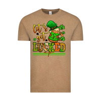 Vintage Coffee lets get lucked up st patricks Vintage Tee - LillyAllenDesigns