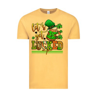 Vintage Mustard lets get lucked up st patricks Vintage Tee - LillyAllenDesigns