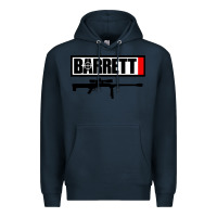 Navy barrett firearm company Premium Hoodie - linhVisuals