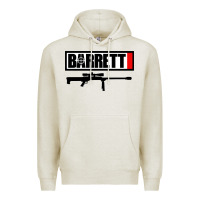 Oatmeal Heather barrett firearm company Premium Hoodie - linhVisuals