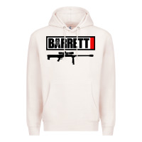 Pale Pink barrett firearm company Premium Hoodie - linhVisuals