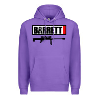 Purple barrett firearm company Premium Hoodie - linhVisuals