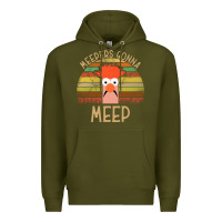 Army Green the muppet show beaker meepers gonna meep Premium Hoodie - linhVisuals
