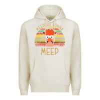 Oatmeal Heather the muppet show beaker meepers gonna meep Premium Hoodie - linhVisuals