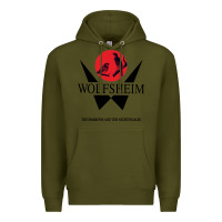 Army Green wolfsheim german music Premium Hoodie - linhVisuals
