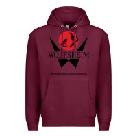 Burgundy wolfsheim german music Premium Hoodie - linhVisuals