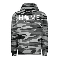 Slate Camo home in wisconsin love u.s Premium Hoodie - linhVisuals