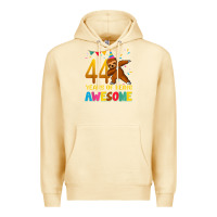 Pina Colada 44 years old birthday sloth dabbing 44th birthday sloth Premium Hoodie - linhVisuals