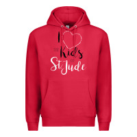 Cardinal i love and heart the kids of st jude shirt for runners Premium Hoodie - linhVisuals