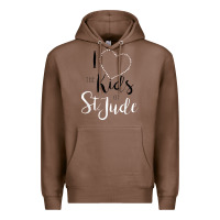 Chestnut i love and heart the kids of st jude shirt for runners Premium Hoodie - linhVisuals