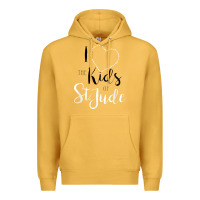 Mustard i love and heart the kids of st jude shirt for runners Premium Hoodie - linhVisuals