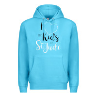 Ocean Blue i love and heart the kids of st jude shirt for runners Premium Hoodie - linhVisuals