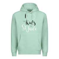 Seafoam i love and heart the kids of st jude shirt for runners Premium Hoodie - linhVisuals