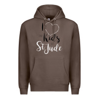 Coffee i love and heart the kids of st jude shirt for runners Premium Hoodie - linhVisuals