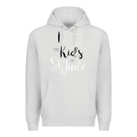 Dove Grey i love and heart the kids of st jude shirt for runners Premium Hoodie - linhVisuals