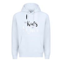 White i love and heart the kids of st jude shirt for runners Premium Hoodie - linhVisuals