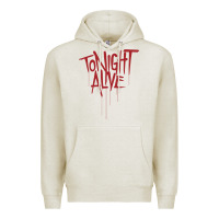 Oatmeal Heather tonight alive Premium Hoodie - linhVisuals