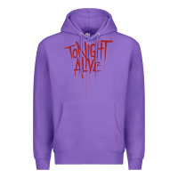 Purple tonight alive Premium Hoodie - linhVisuals