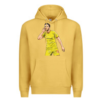 Antique Gold Diogo Jota Premium Hoodie - linhVisuals