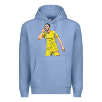 Colony Blue Diogo Jota Premium Hoodie - linhVisuals