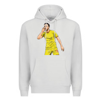 Dove Grey Diogo Jota Premium Hoodie - linhVisuals