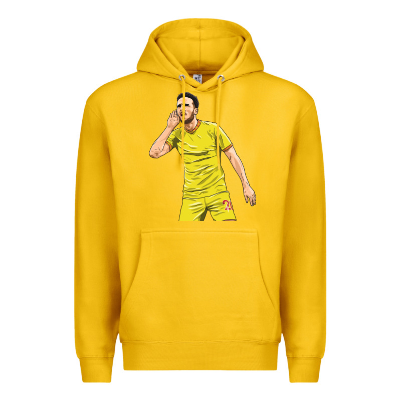 Diogo Jota Premium Hoodie by linhVisuals | Teevron