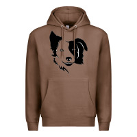 Chestnut dog, collie, dogs, collies, border collies, puppy, sheepdog Premium Hoodie - linhVisuals