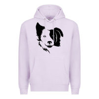 Lilac dog, collie, dogs, collies, border collies, puppy, sheepdog Premium Hoodie - linhVisuals