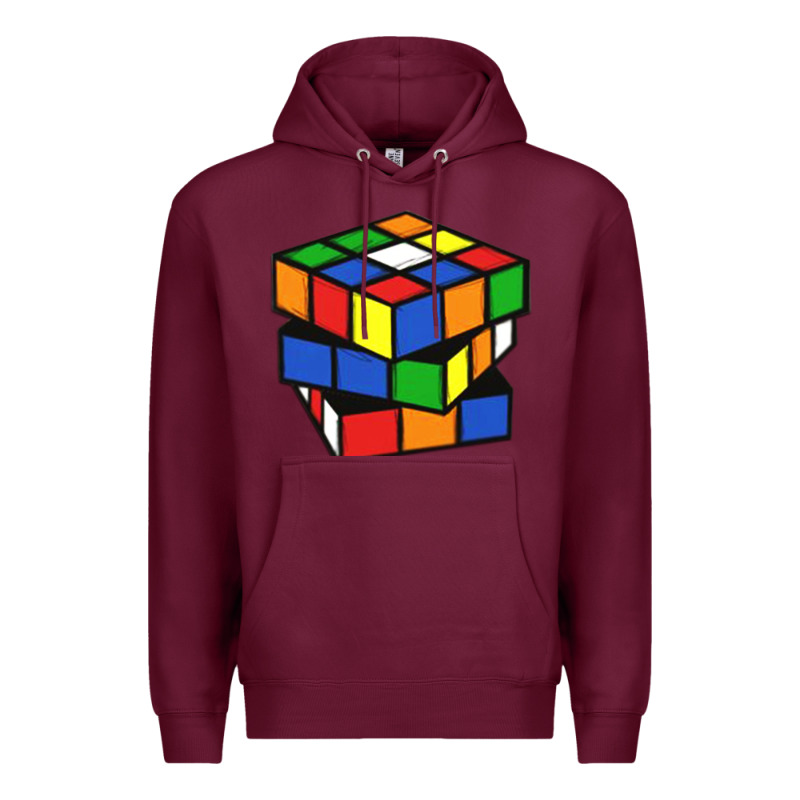 Rubik Cube Premium Hoodie by linhVisuals | Teevron