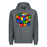 Rock rubik cube Premium Hoodie - linhVisuals