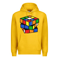 Lemon rubik cube Premium Hoodie - linhVisuals