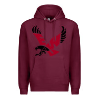 Burgundy eastern washington eagles Premium Hoodie - linhVisuals