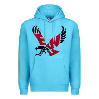 Ocean Blue eastern washington eagles Premium Hoodie - linhVisuals