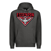 Charcoal Heather essendon fc Premium Hoodie - linhVisuals