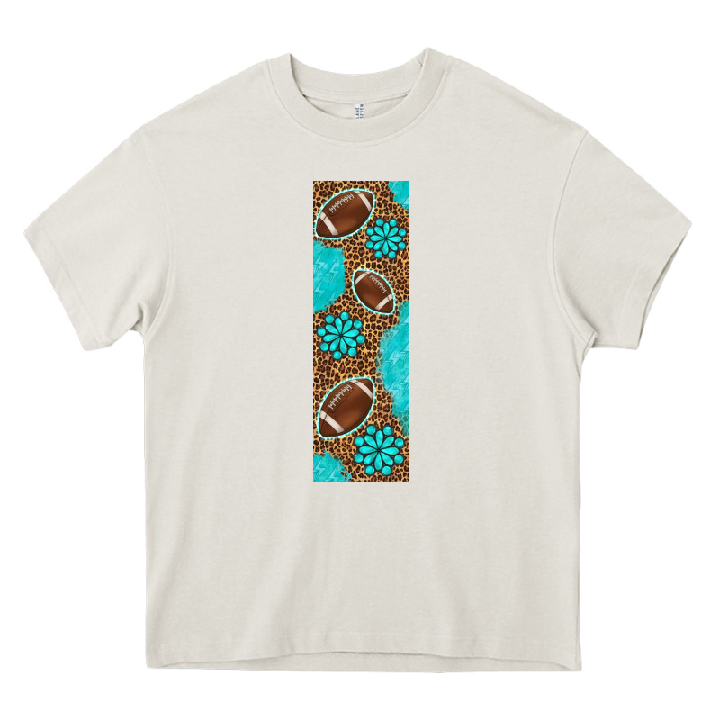 American Football With Leopard Pen Wraps Heavy Core Tee by BundleAndBundleShop | Teevron