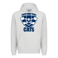 Dove Grey geelong cats Premium Hoodie - linhVisuals