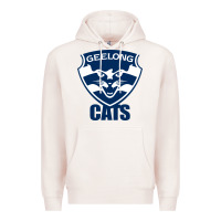 Pale Pink geelong cats Premium Hoodie - linhVisuals