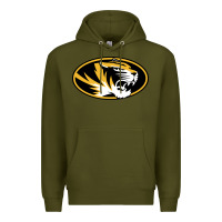 Army Green missouri tigers Premium Hoodie - linhVisuals
