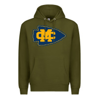 Army Green mississippi choctaws Premium Hoodie - linhVisuals