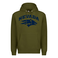 Army Green nevada wolf pack Premium Hoodie - linhVisuals