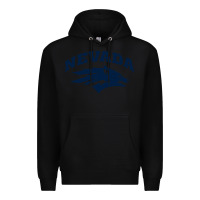 Black nevada wolf pack Premium Hoodie - linhVisuals