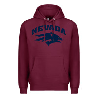 Burgundy nevada wolf pack Premium Hoodie - linhVisuals
