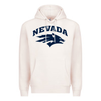 Pale Pink nevada wolf pack Premium Hoodie - linhVisuals