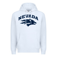 White nevada wolf pack Premium Hoodie - linhVisuals