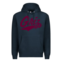 Navy montana griz Premium Hoodie - linhVisuals